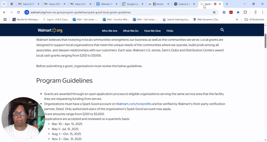 Walmart Grant Process Explained - Part 1 · Nonprofit Funding & Impact Hub