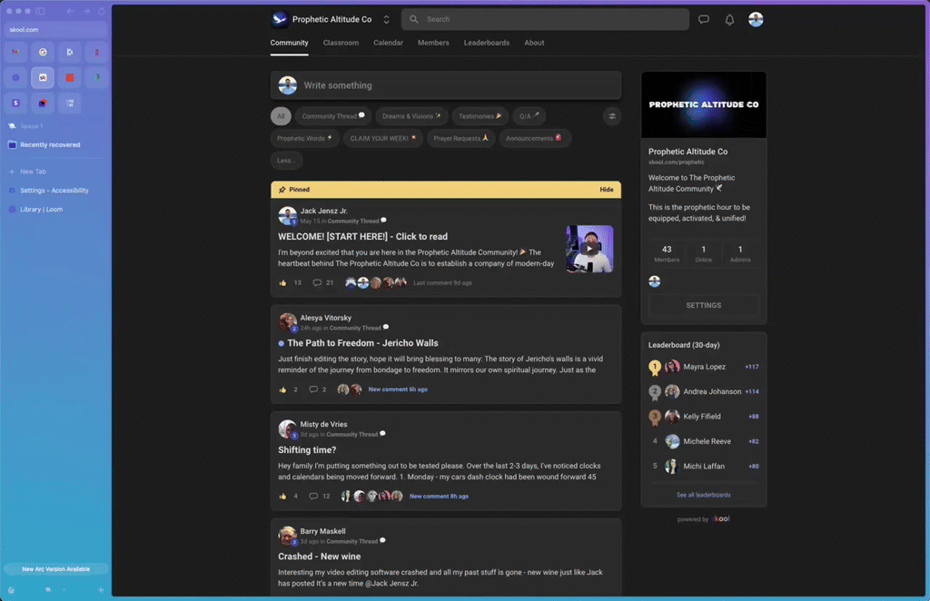 How to Navigate The Community Platform 