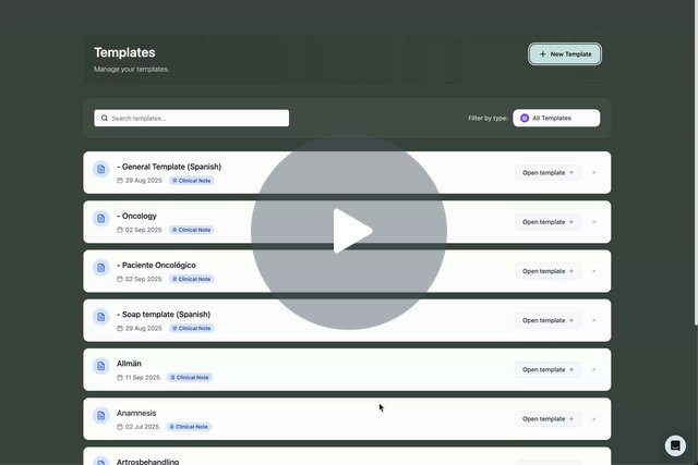 6. Vorlagenliste (DE)