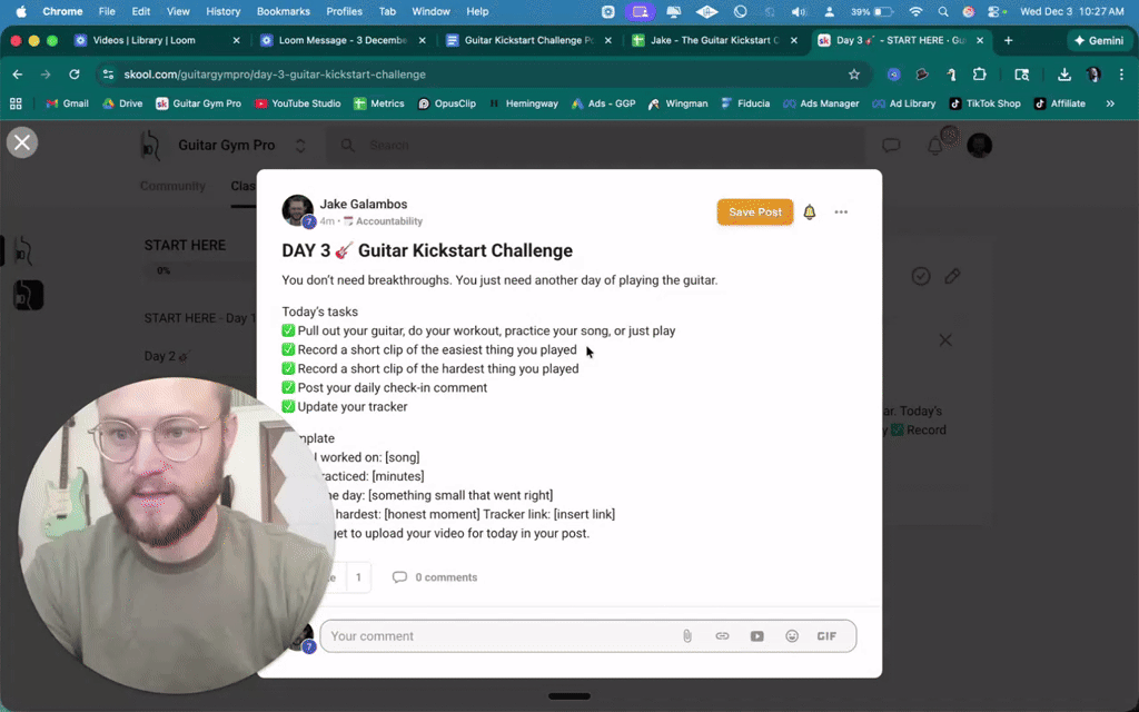 DAY 3 🎸 Guitar Kickstart Challenge
