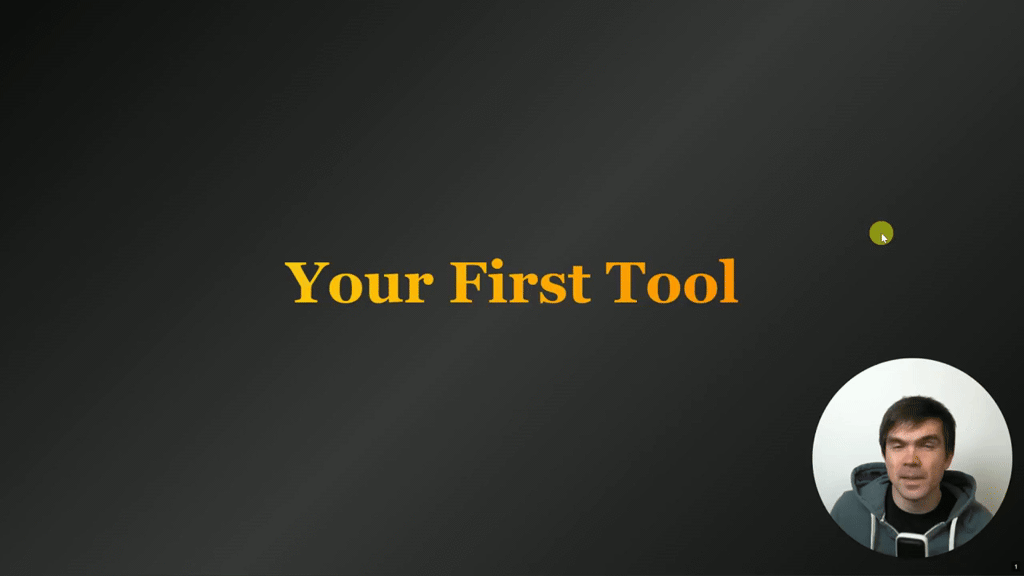 4. Your First Tool - Blender Python for Artists · CG Python Academy