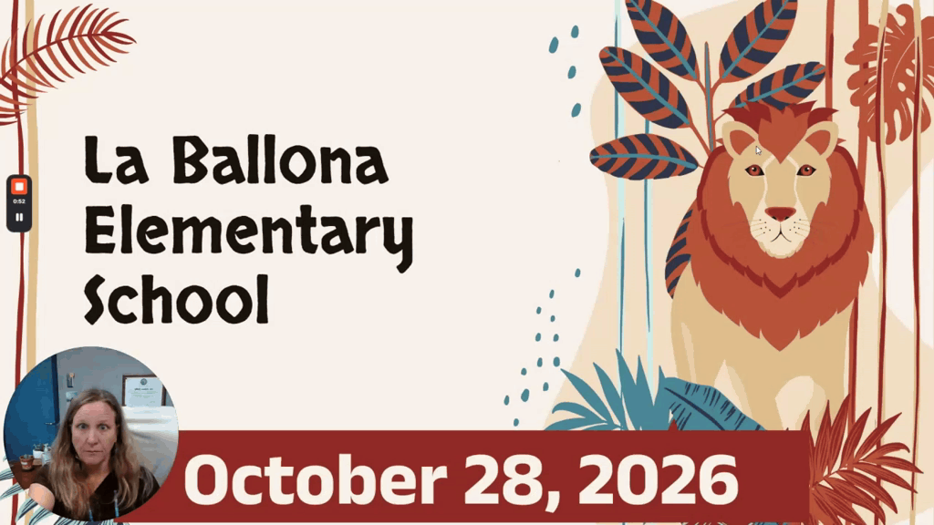 La Ballona Morning Announcements, October 28