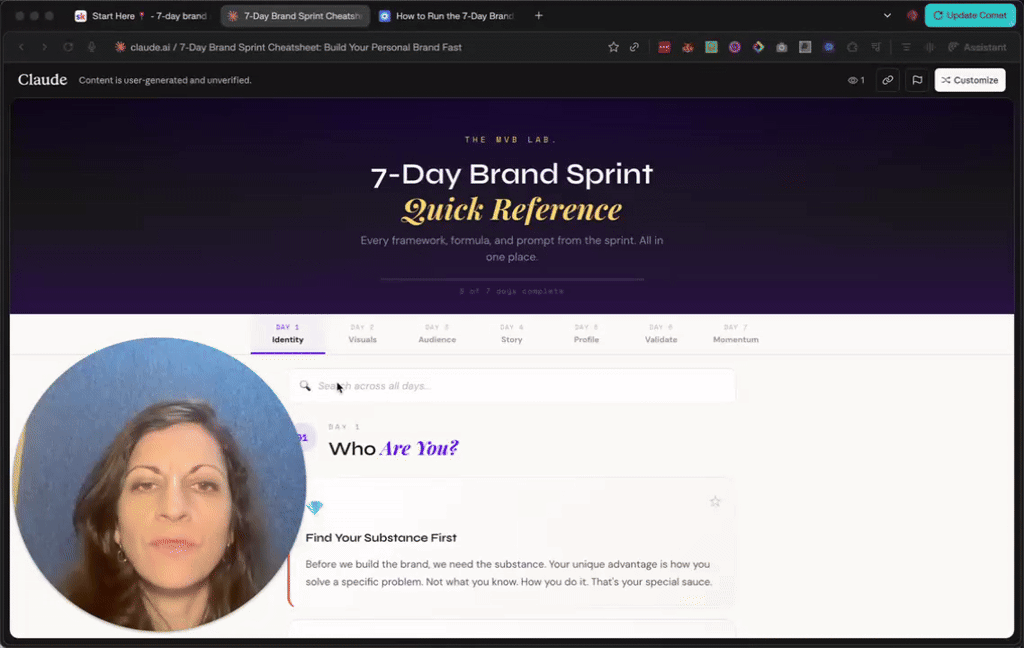 Your 7-Day Brand Sprint just got an upgrade 🚀