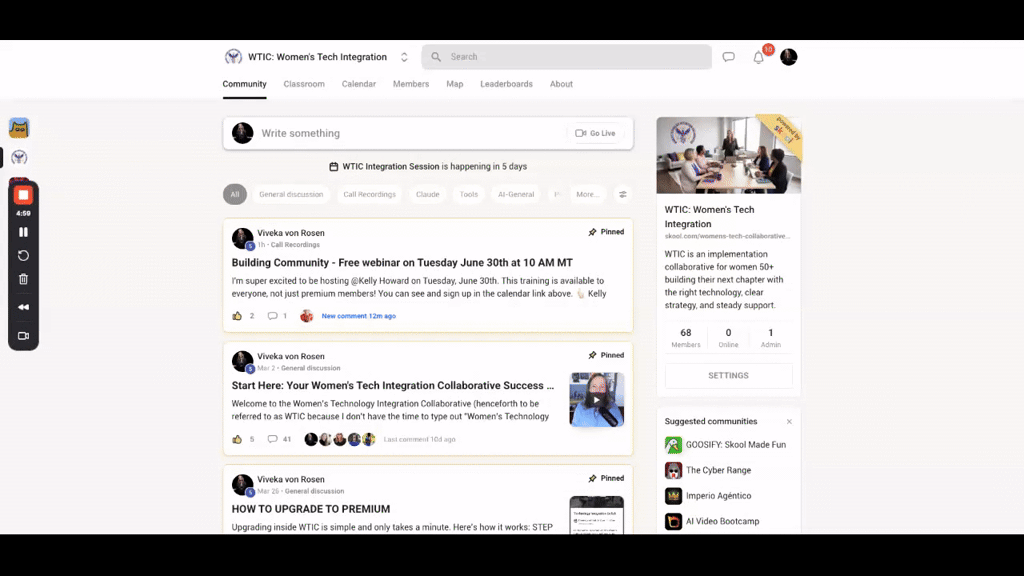 How to add events to your calendar ⬇️