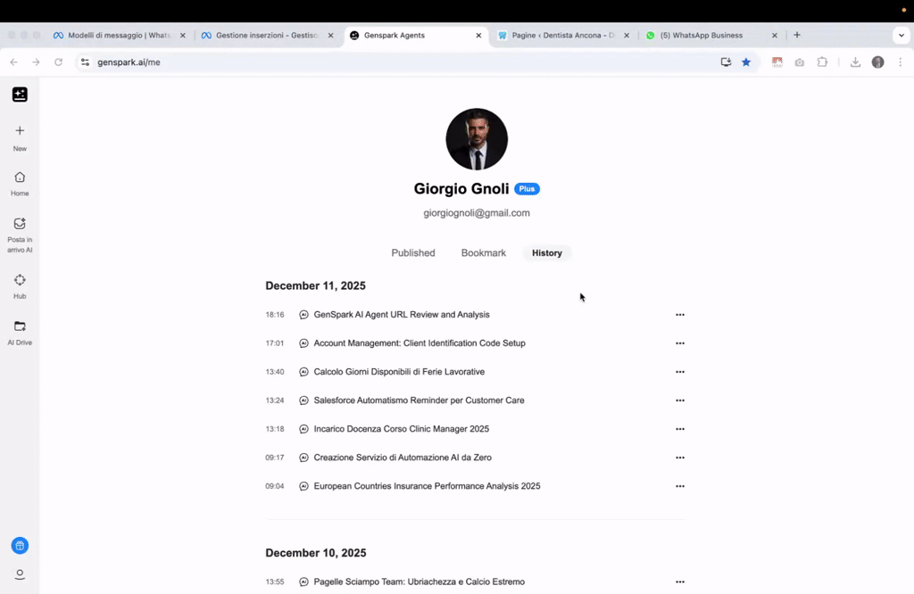 Campagna Natale E2E in 47 minuti con l'AI