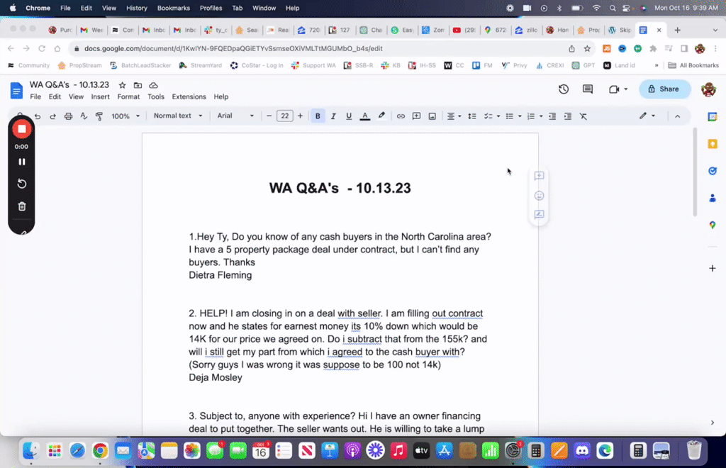 Weekly Questions 10.13.23 💣