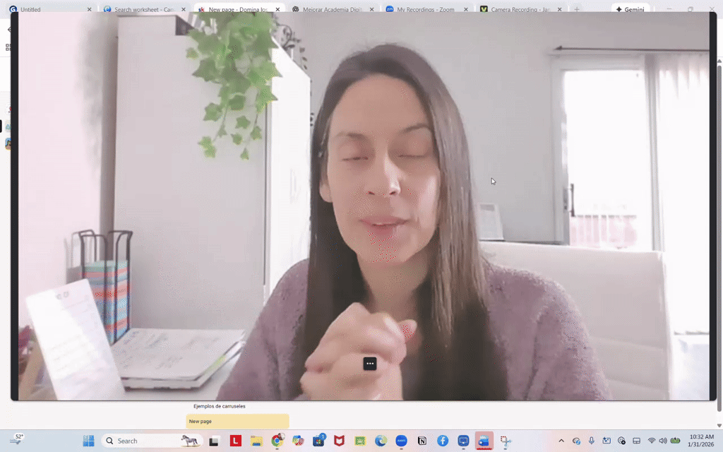 ¿Te da miedo grabarte?🫣