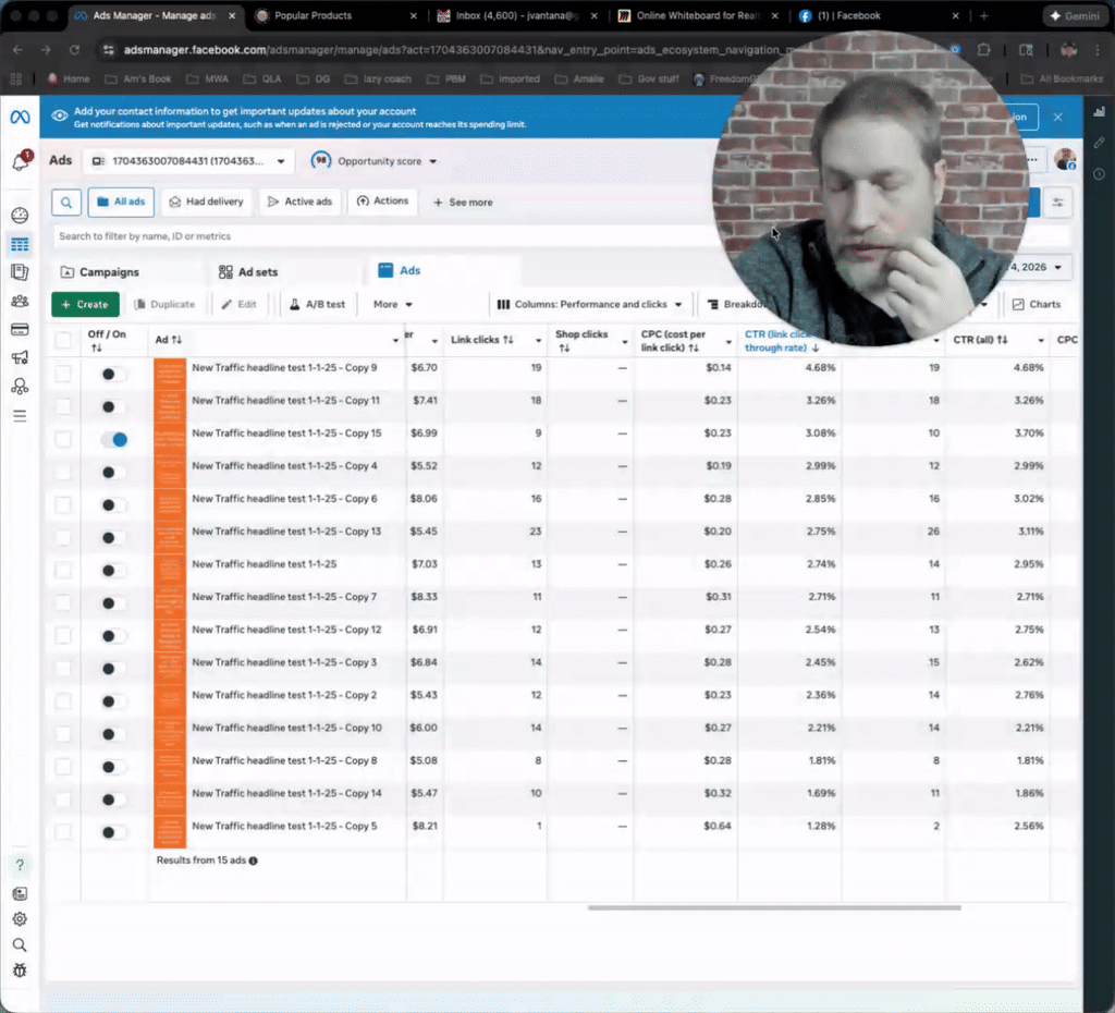 1/4/26 video 3 cutting off the test