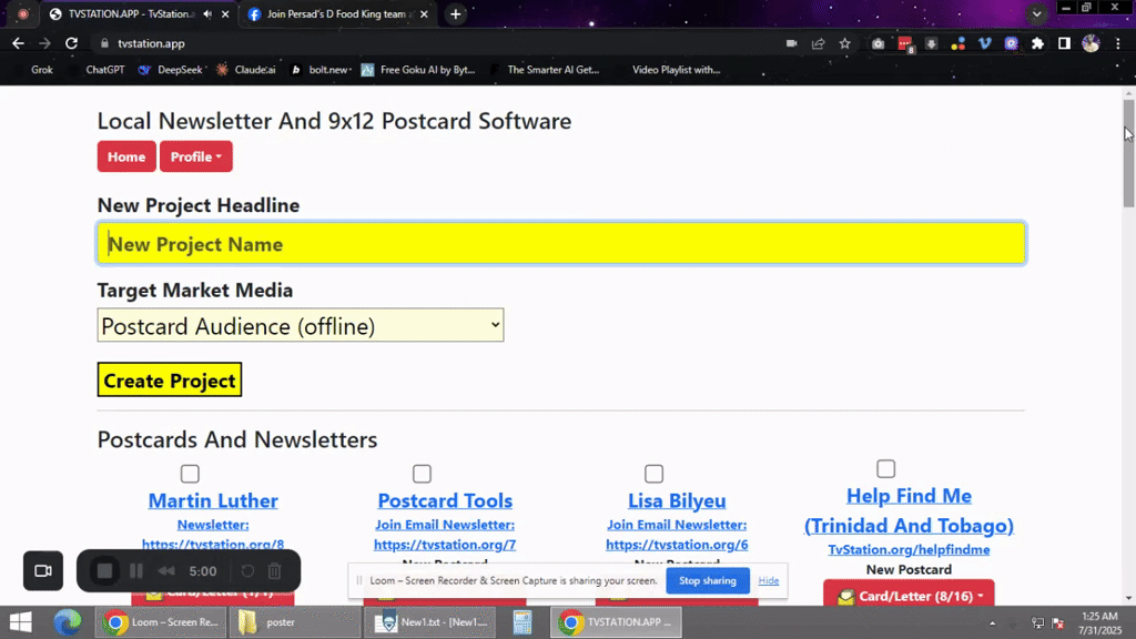 Watch me create a Job Vacancy Postcard and newsletter in 10 Mins 