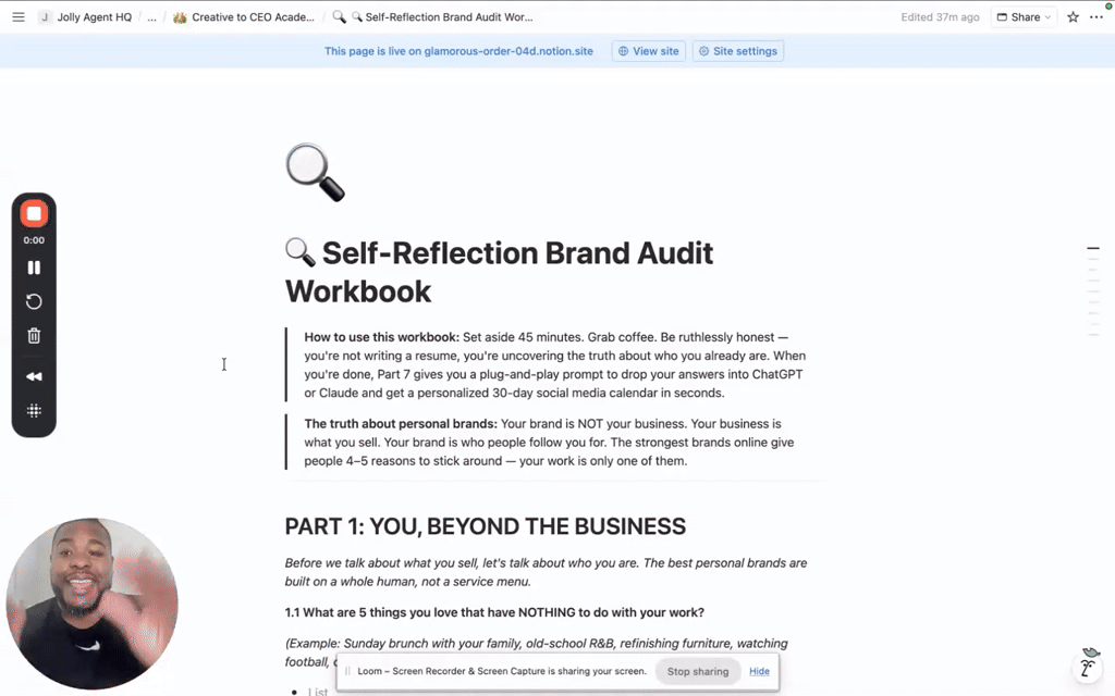 🎥 New Drop in the Classroom: The Brand Audit Walkthrough