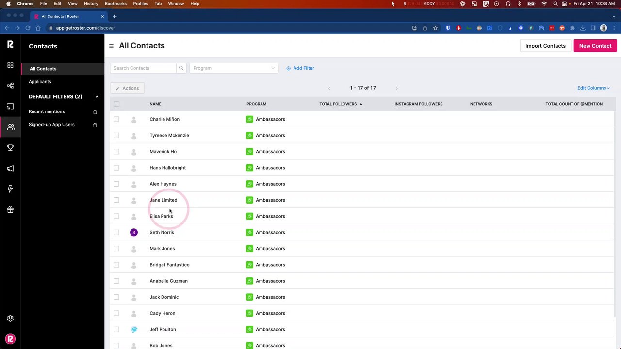Preview of Reward Reporting