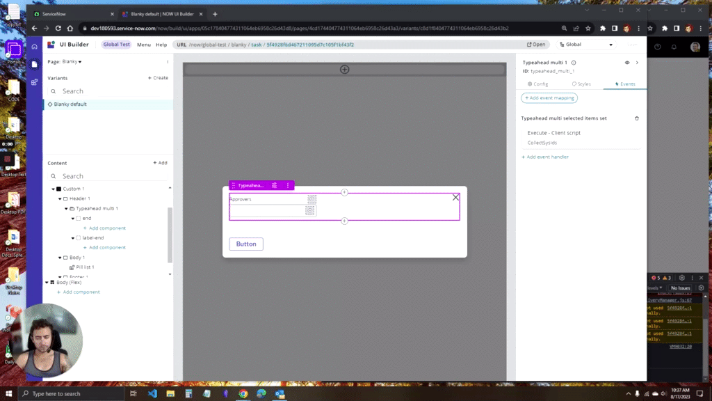 TypeAhead Multi Component Issue
