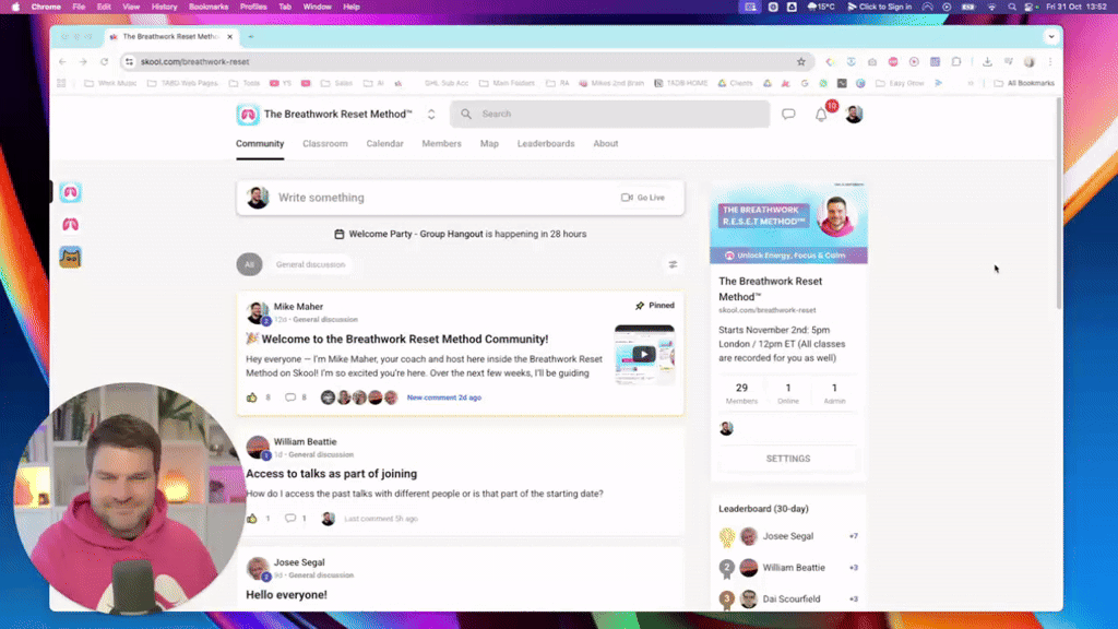 Welcome We Begin Sunday! (Important Info Here)