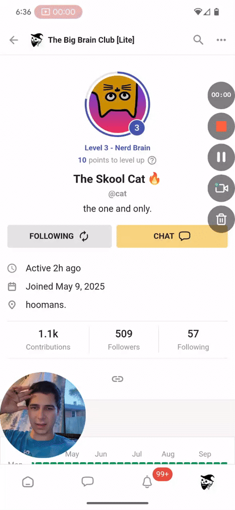 Meet "The SKOOL Cat 🔥"