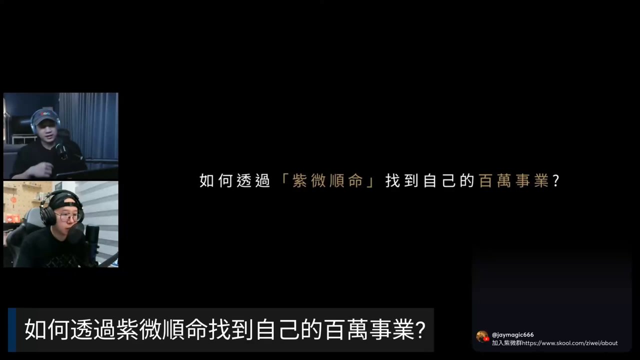 建立個人事業，運勢弱vs運勢強，核心目標是什麼?