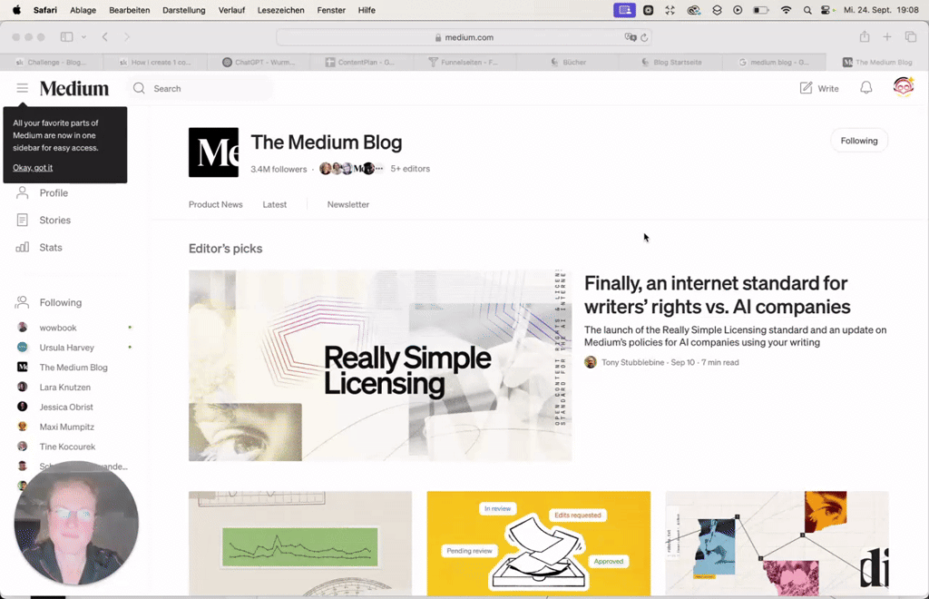 Tool - Medium Blogs - kostenlos zu mehr Reichweite