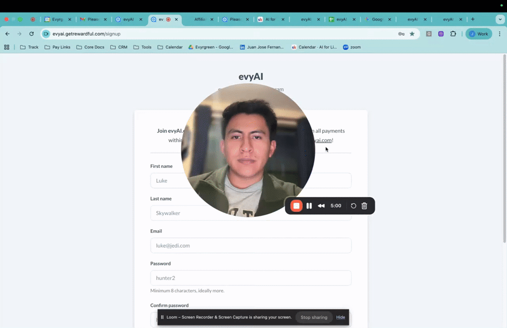 # How to Get Your evyAI Affiliate Links (Quick Setup Guide) 💰