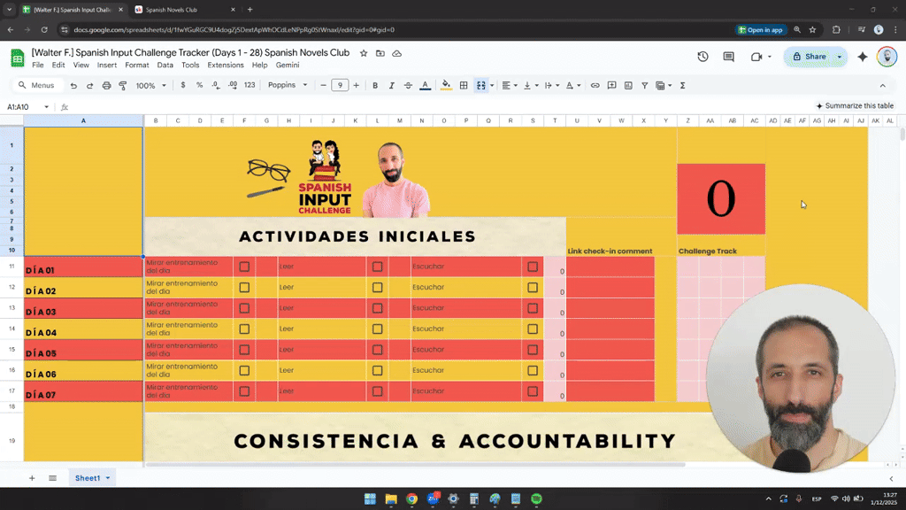 ✨ NEW Intro 📚 Spanish Input Challenge 🤓