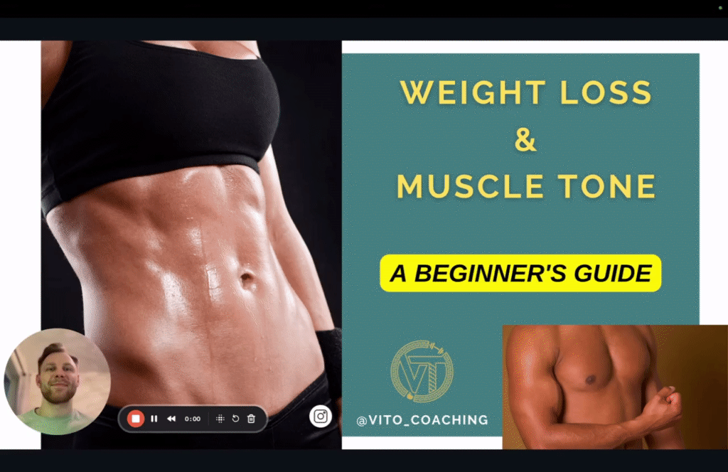 “Weight Loss & Muscle Toning – A Beginner’s Guide.”