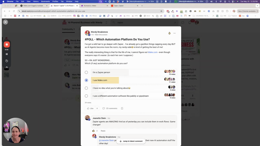 I figured out Make.com! Here's what I'm doing...