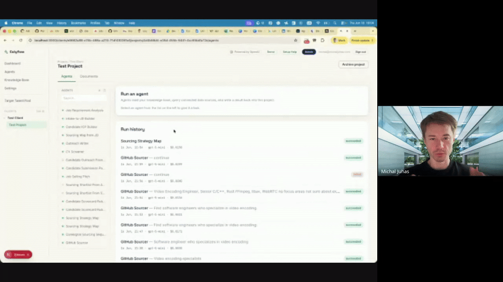 AI Agent Automates GitHub Candidate Sourcing