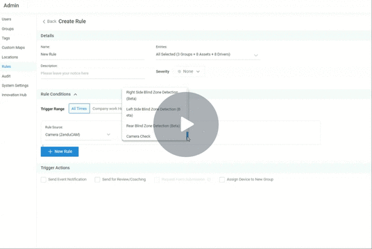 No Mask Detection & Blind Spot Detection
