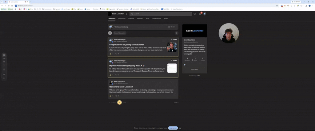 Congratulations on joining EcomLauncher!
