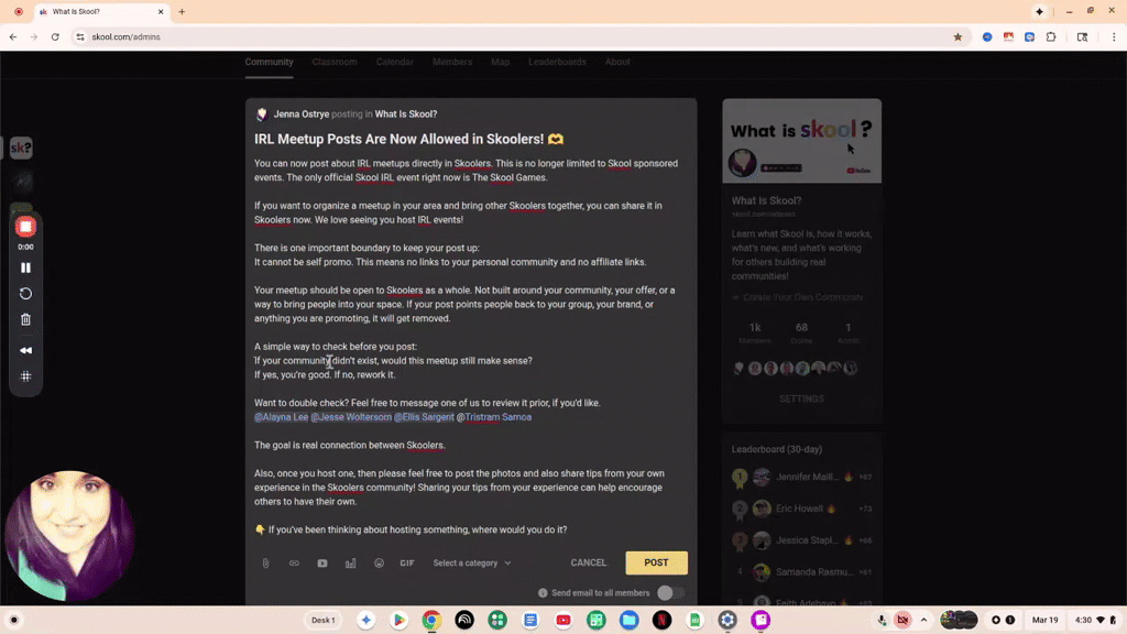 IRL Meetup Posts Are Now Allowed in Skoolers! 🫶 Read Details First