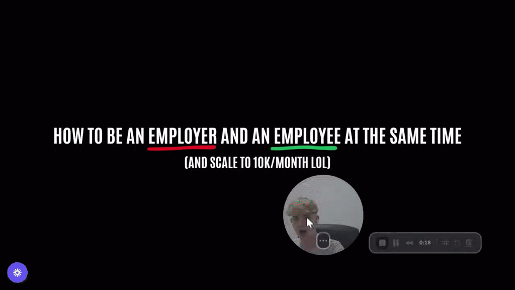 How To Be an Employee AND an Employer at the Same Time (and scale to 10k/month)