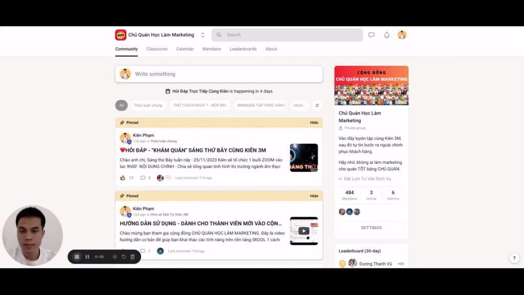 Hướng dẫn nộp bài và xem lại bài cũ trên trường SKOOL