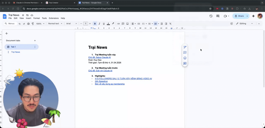 Claude AI đã biết làm video rồi 😆