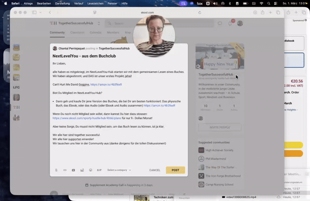 NextLevelYou - aus dem Buchclub (bitte das Kurzvideo schauen👇)