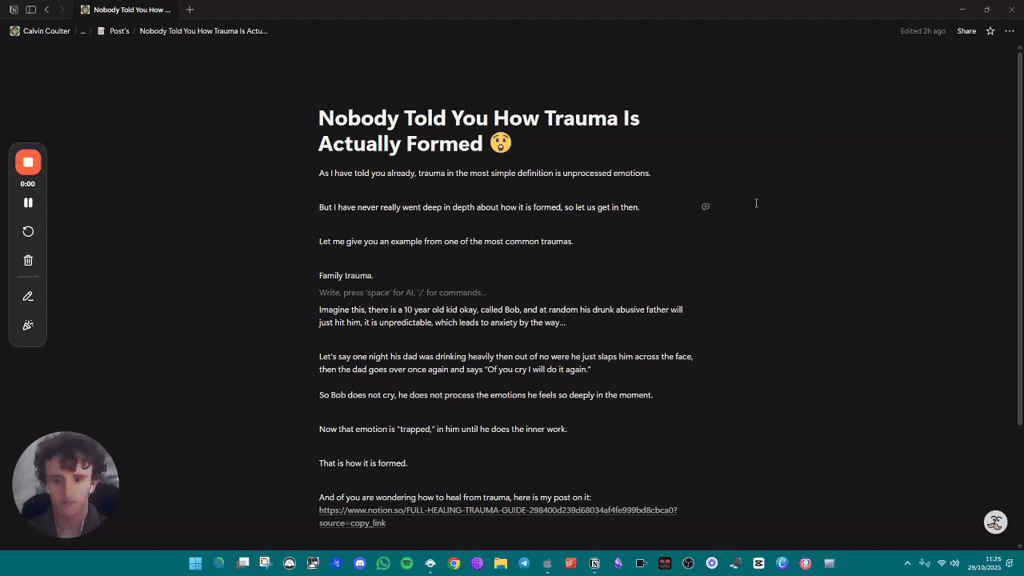 Nobody Told You How Trauma Is Actually Formed 😲
