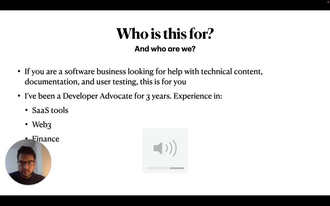 Preview of Dev Advocates