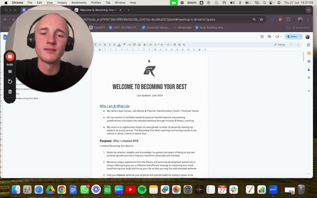 (START HERE) Welcome to Becoming Your Best!