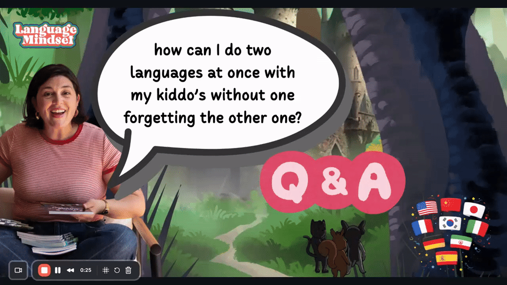 Two Languages at Once?? My kiddo won't get confused?