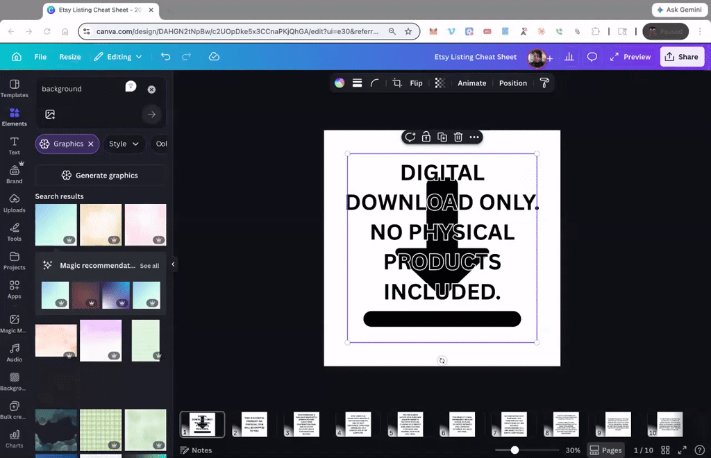 Digital Download Listing Must Haves