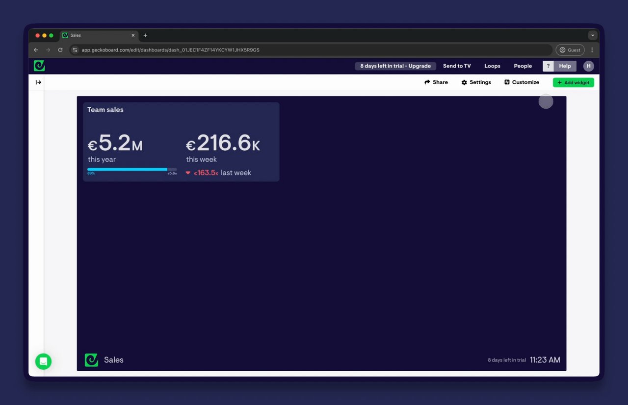 Preview of 4. Create a sales team leaderboard