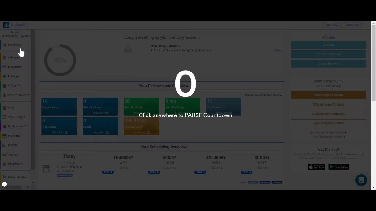 Preview of Assign Booking to a Service Provider | PodiumIO