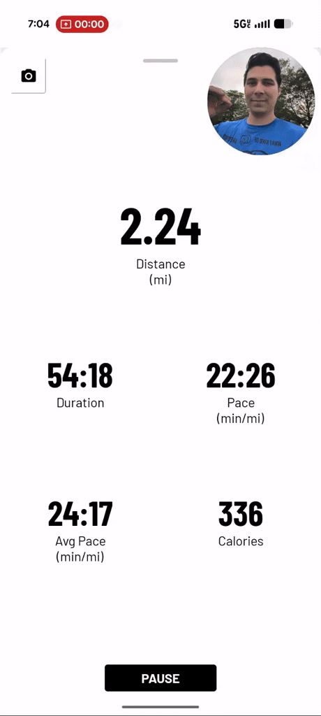 89 Miles Walked -> 9 Days Left