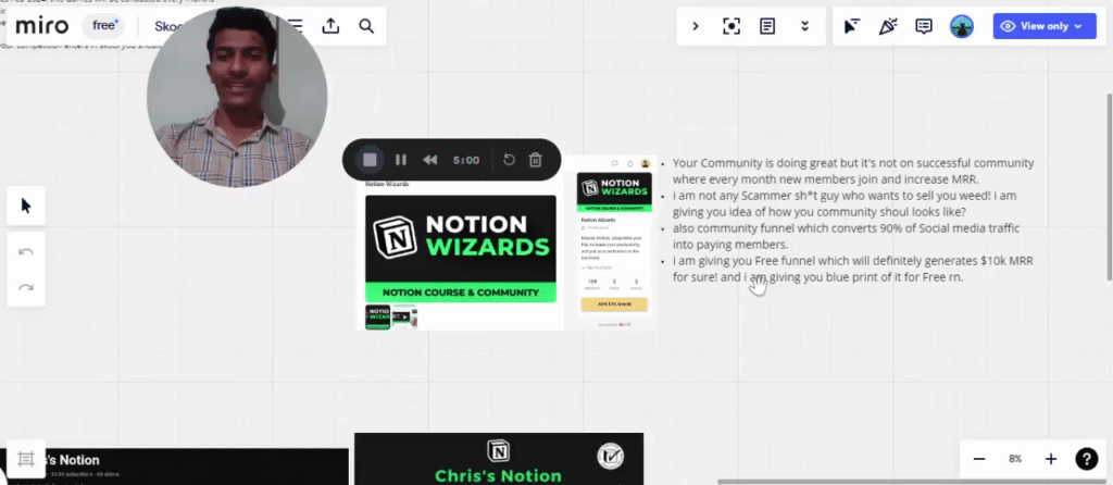 Just Record my First Loom video and get Response 