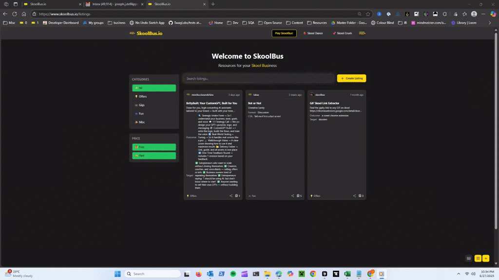 💋 Introducing: Skool Crush!!!