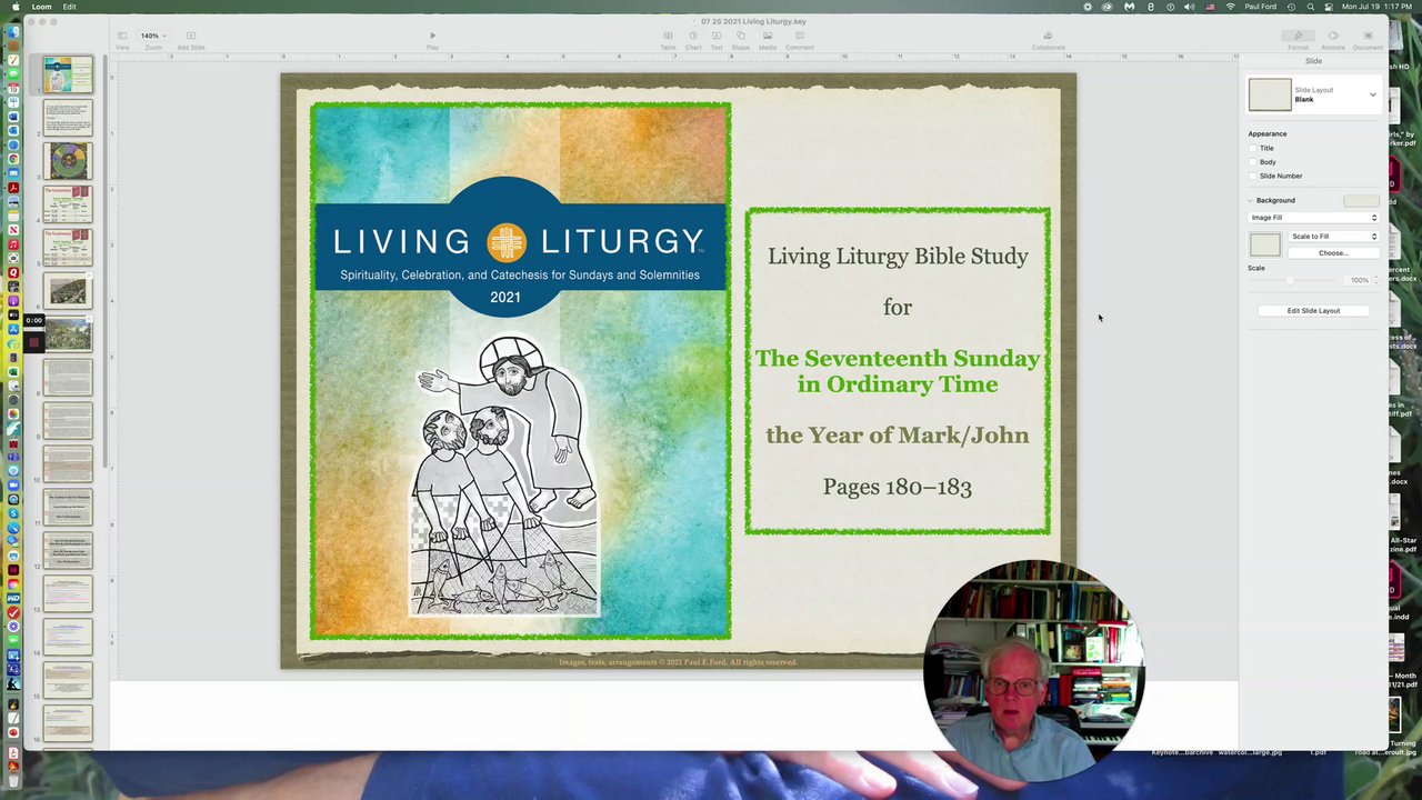 Preview of 07 24/25 2021 Living Liturgy Bible Study