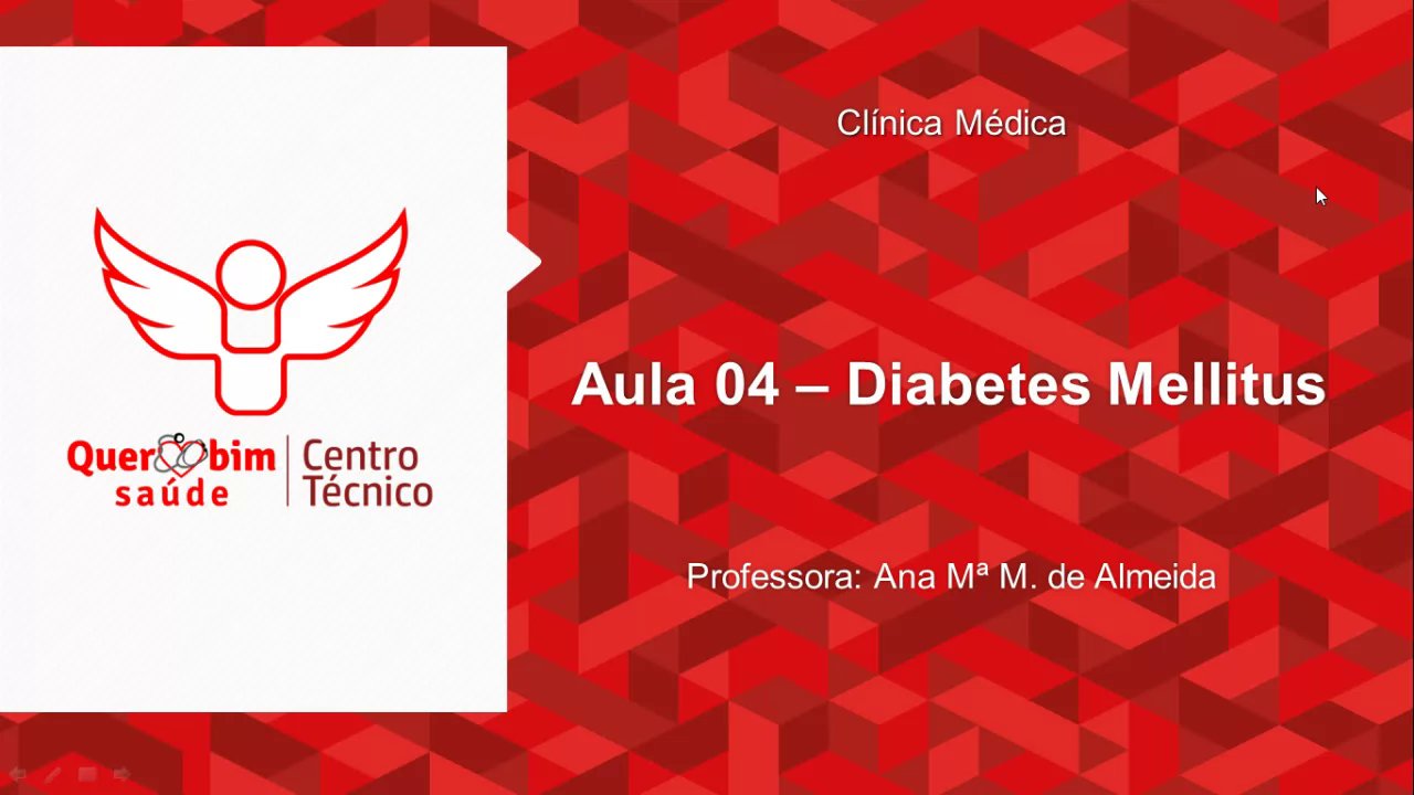 Preview of AULA 04 - Diabetes Mellitus - 28/05/2020