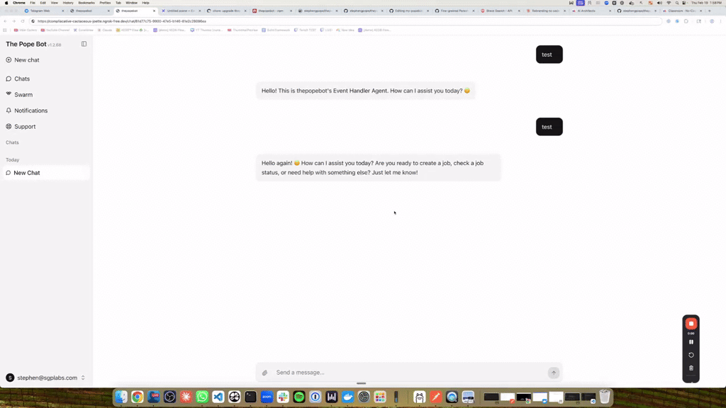 New (Secret) PopeBot Release for the AI Architects 