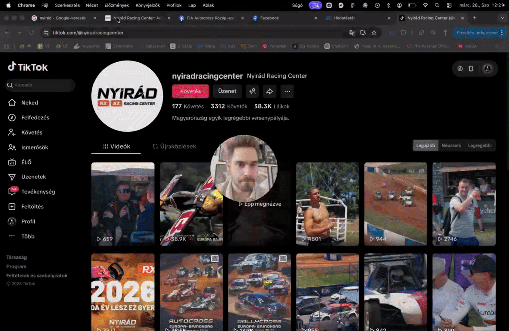 🏎️ Mit nézek át egy új cég marketingjében? - Rally ügyfél