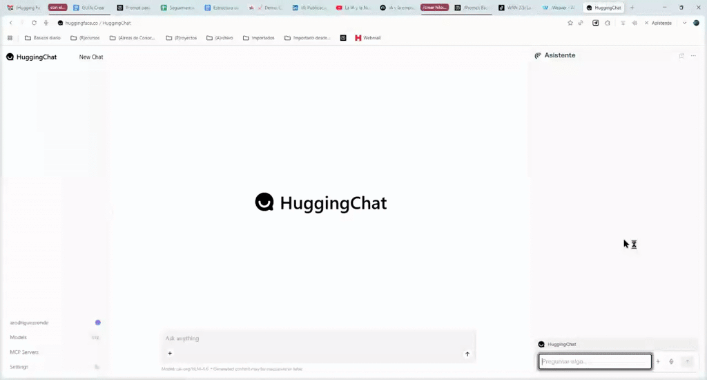 🚀 Demo: Cómo la IA Crea Automáticamente una Página Web con HuggingChat en 5 minutos con COMET| Continuidad Práctica