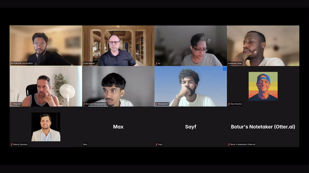 Live Build Recording + JSON file 