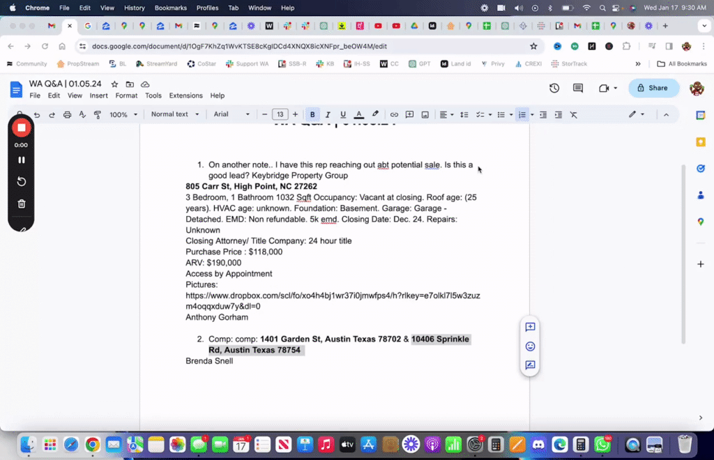 Weekly Questions 01.10.23 🔥