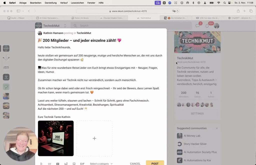 🎉 200 Mitglieder – und jeder einzelne zählt! 💖